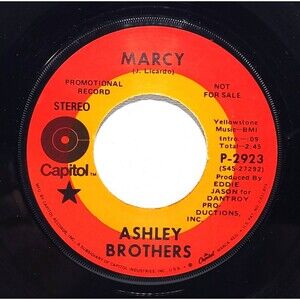Ashley Brothers “Marcy / It’s Been So Long” Promo 45 RPM M-